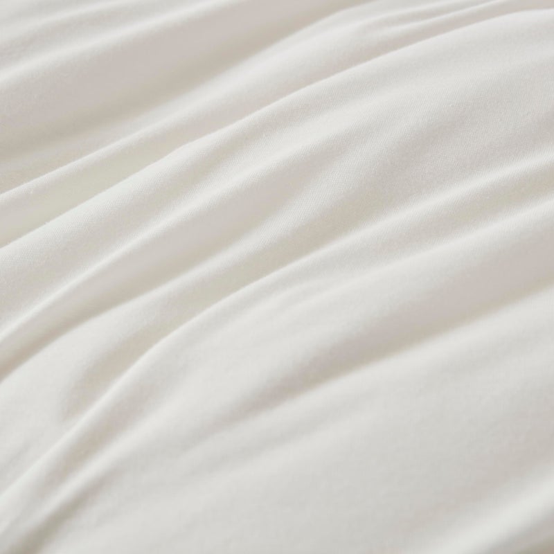 H HOUSEHOLD Household 100% Jersey Cotton Pillowcase 20â€x30â€-Light Weight, Comfortable, Super Soft Pillow Case with Envelope Closure Extremely Durable Set of 2 (White, Queen Size Pillowcase (20" x 30")) - Image 5